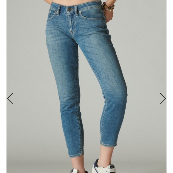 LUCKY BRAND Lolita Low Rise Skinny Denim Jeans Size 2 NEW - Picture 2 of 16